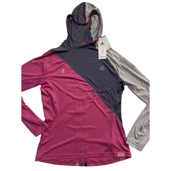 ADIDAS ACTIV HOODIE SHIRT - Picture 1 of 6